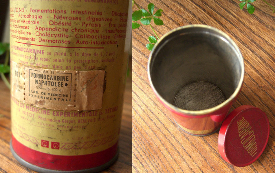 Tin Can - フランスのティン缶 - | Shabby & Chic - Antiques