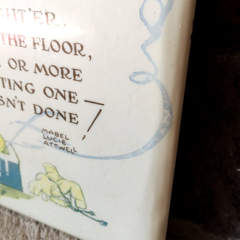 ◇送料無料◇ Mabel Lucie Attwell Bathroom Panel - ルーシ