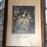 Framed Kate Greenaway Print - ケイト・グリーナウェイ挿絵プリント