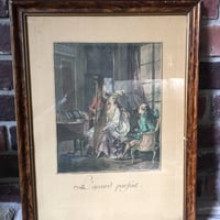 ケイトグリーナウェイ　アンティークプリント Framed Kate Greenaway Print - ケイト・グリーナウェイ挿絵