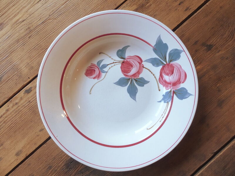 French Ceranord St.Amand Plate - フランスのプレート - |