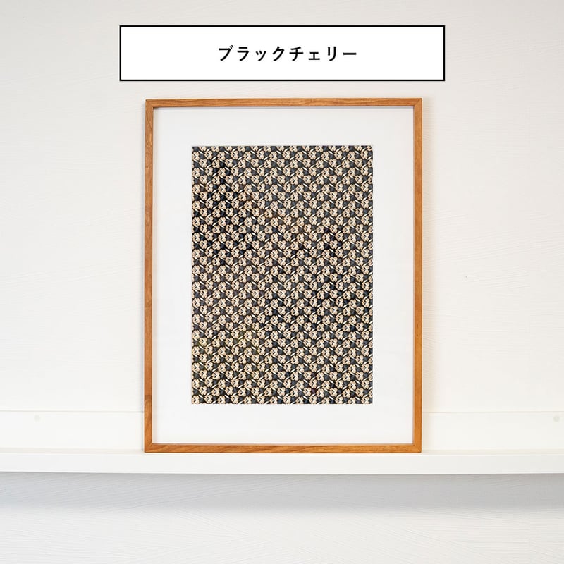 木製 アートフレーム A3サイズ、A4サイズの写真台紙の中から1枚選べ