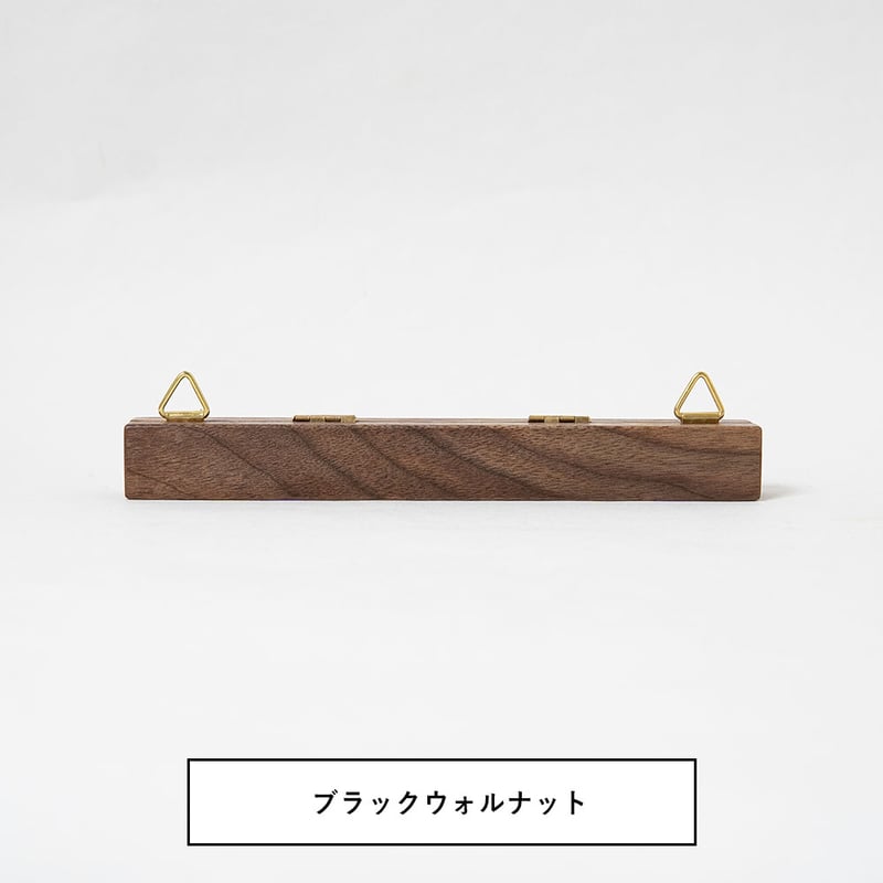Mサイズ 壁掛けウッドバインダー 天然無垢材の壁掛けバインドホルダー