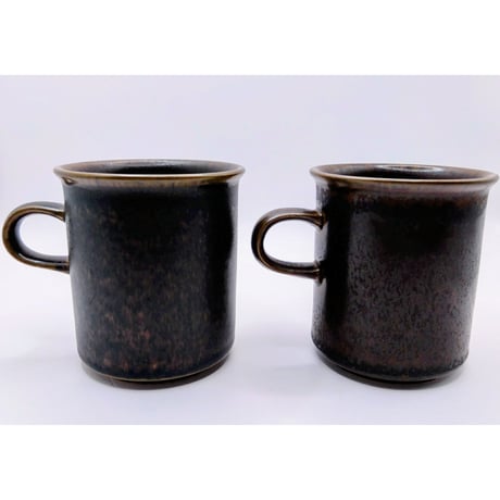 Arabia アラビア Ruska ルスカ　コーヒーカップ&ソーサー　Ulla Procope ウラ・プロコペ 二客セット