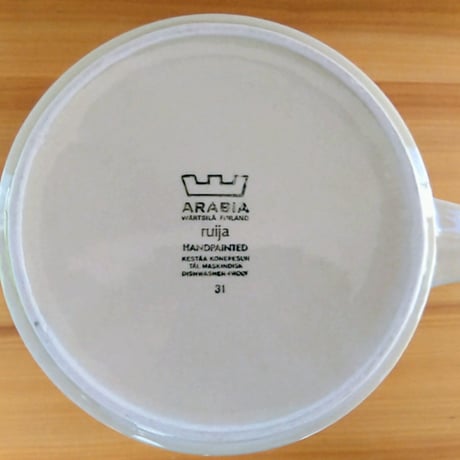 ARABIA アラビア Ruija ルイヤ ティーポット　Ulla Procope  ウラ・プロコッペ 　茶漉し無し