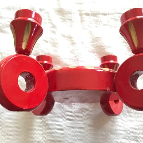 北欧　ヴィンテージ　クリスマス　アドベント　キャンドルホルダー　伝統工芸　ヘムスロイド　ボウル