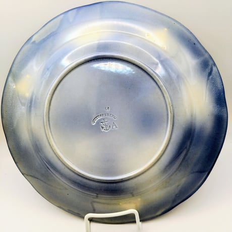 Old Gustavsberg オールドグスタフスベリ 日本シリーズ クレス　プレート　希少　アンティーク 24.5cm