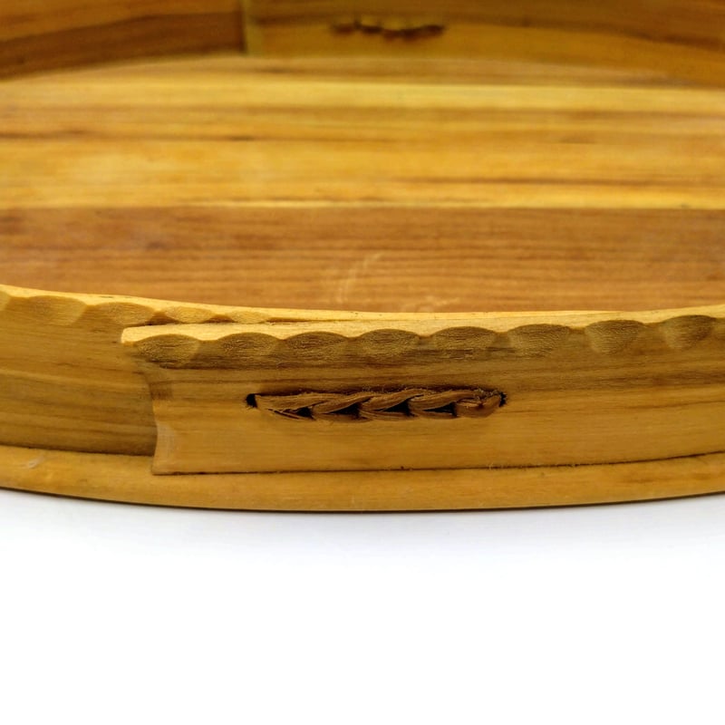 ウッドトレイ 曲げ木 ハンノキ オーバル型 | 北欧生活古道具 アネモネ堂
