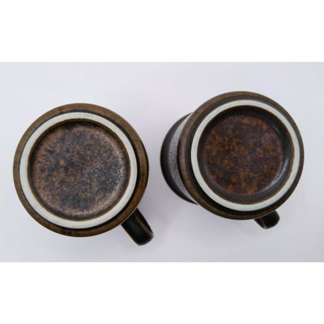 Arabia アラビア Ruska ルスカ　コーヒーカップ&ソーサー　Ulla Procope ウラ・プロコペ 二客セット