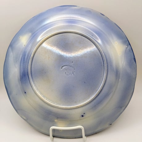 Old Gustavsberg オールドグスタフスベリ 日本シリーズ クレス　プレート　希少　アンティーク 24.5cm
