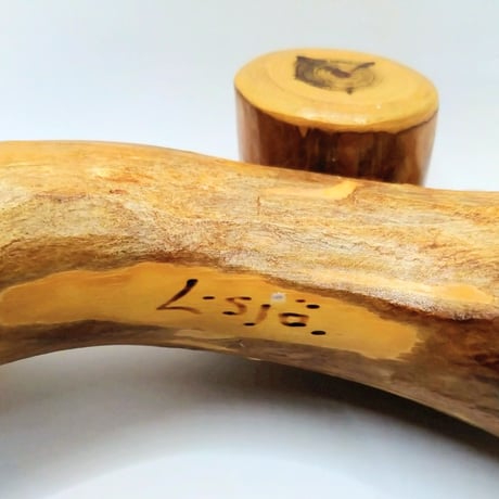 北欧　ヴィンテージ　キャンドルスタンド　作家もの　木工工芸　伝統工芸　ヘムスロイド
