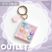 535 / 【アウトレット】小さな和菓子チャーム～ゆめかわカラー～