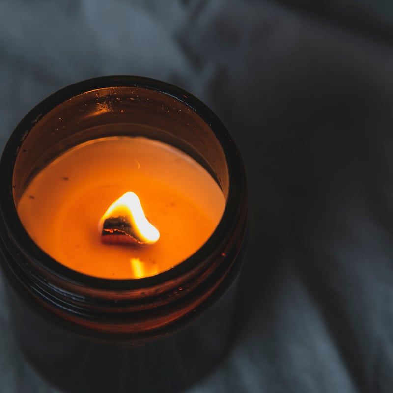 灯香 -とうか-】soywax aroma candle | 1/fnocoto