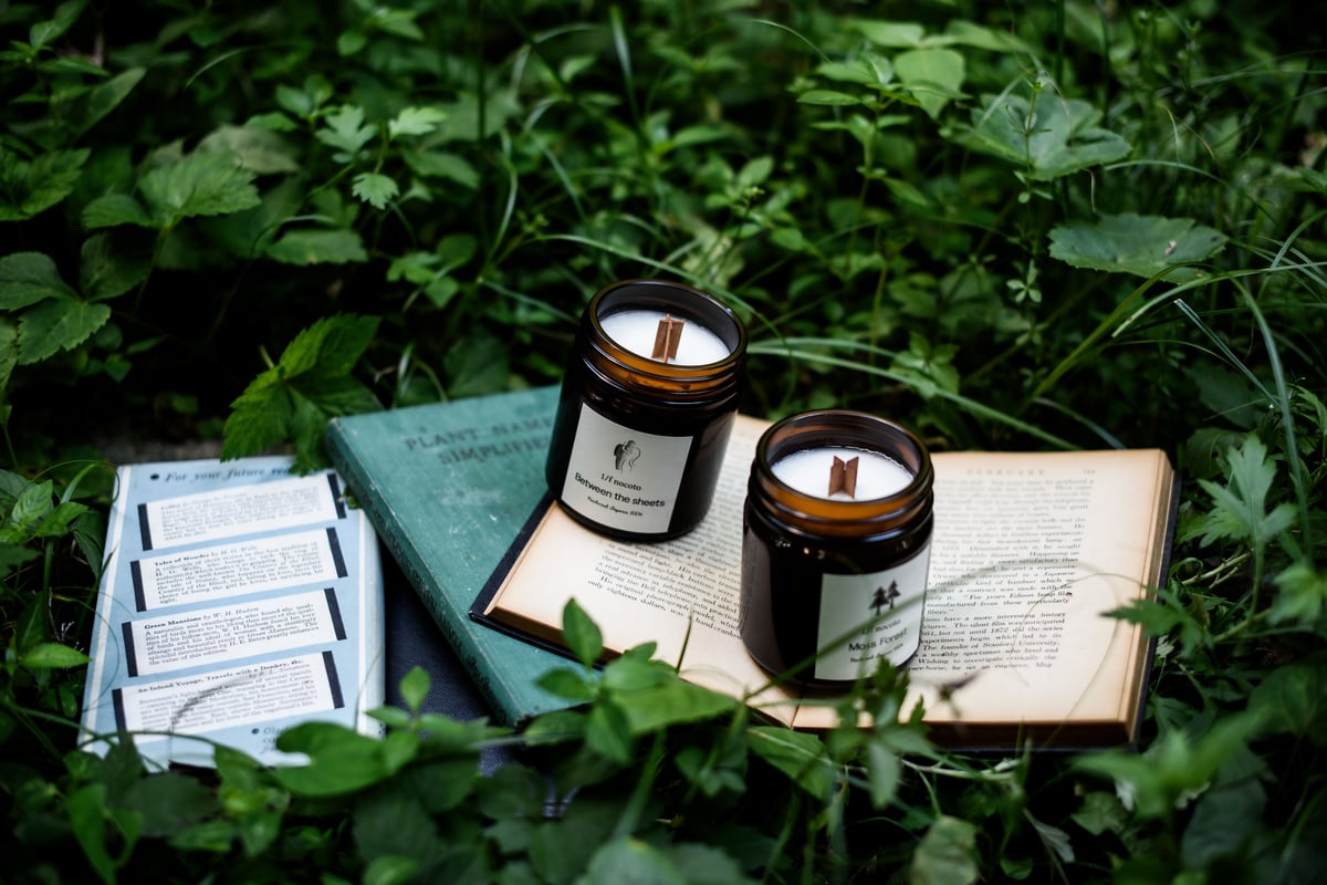 灯香 -とうか-】soywax aroma candle | 1/fnocoto