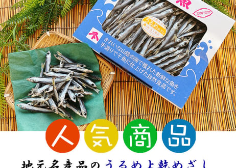 上乾　めざし　うるめ丸干し（大きめ）　大箱　500g