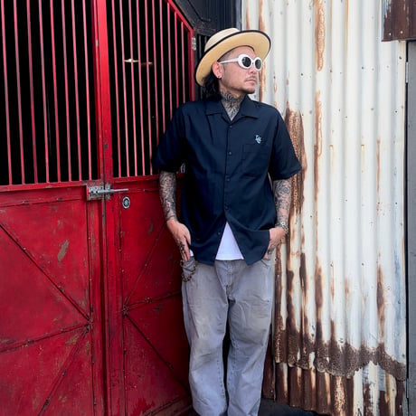 LxC SNAKE WORK SHIRT (NAVY)