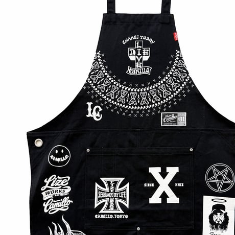 LxC APRON(BLACK)