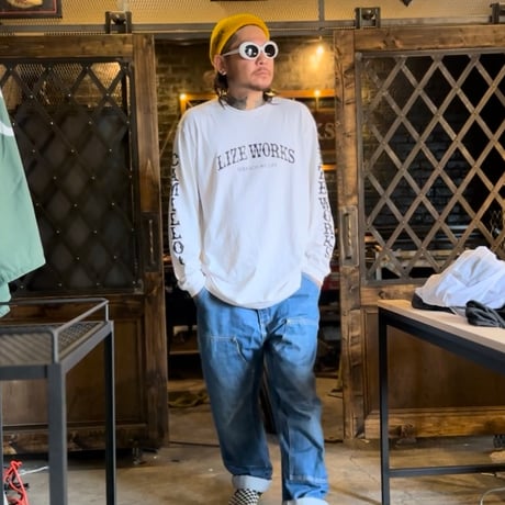 LxC LONG SLEEVE【WHITE】