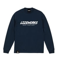 LIZEWORKS R.B.Y.D LONG SLEEVE (navy）