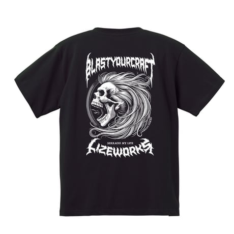 LxC B.Y.C SKULLＴshirt (BLACK)