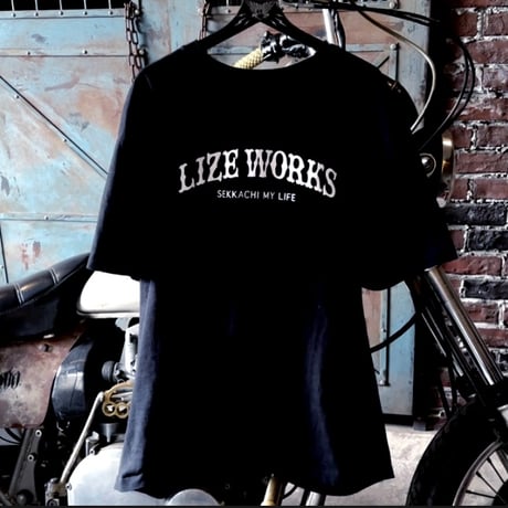 LIZEWORKS x CAMILLO collaboration Ｔshirt【BLACK】