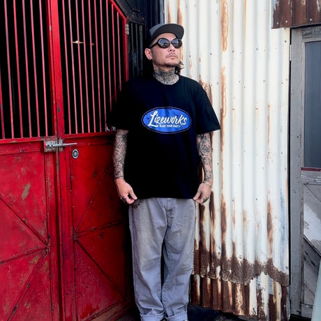 T-shirt B.Y.C (BLACK/BLUE)