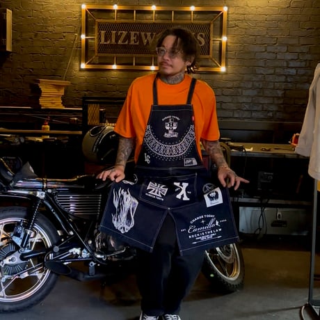 LxC APRON(DENIM)