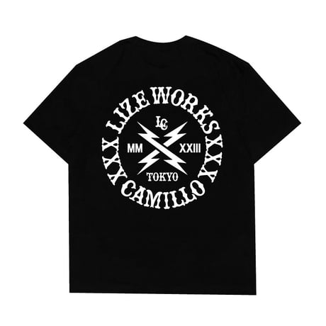 LIZEWORKS x CAMILLO collaboration Ｔshirt【BLACK】