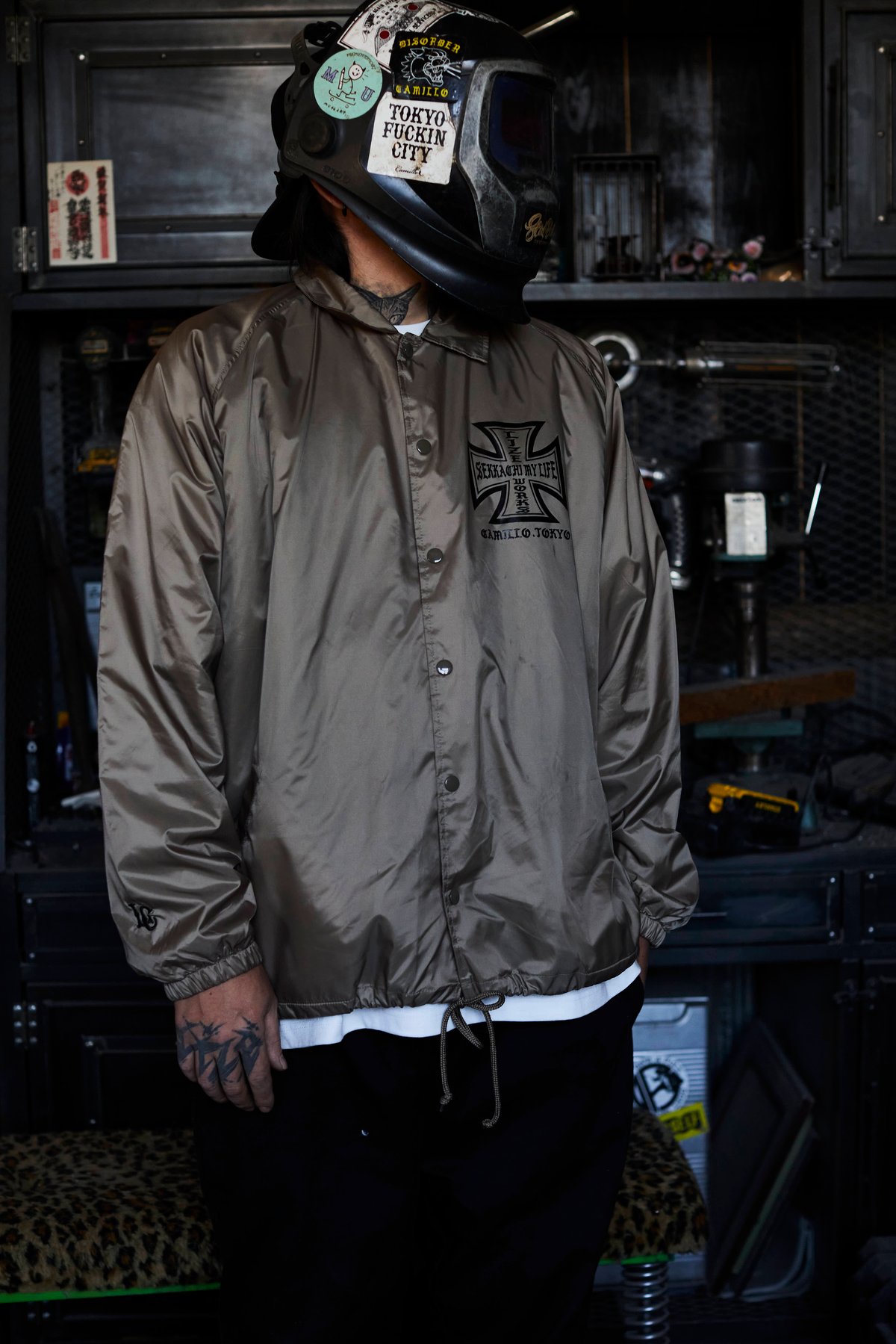 T*n様 LIZEWORKS×CAMILLOコーチジャケット(XXLライズワーク T*n様 LIZEWORKS×CAMILLOコーチジャケット(XXLライズワーク
