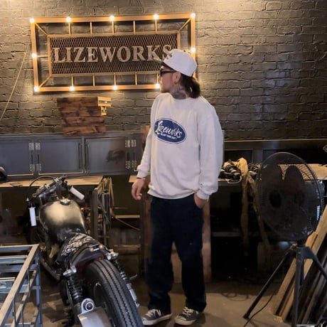 B.Y.C CREWNECK SWEAT(GRAY/BLUE)