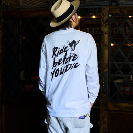 LIZEWORKS R.B.Y.D LONG SLEEVE (white）