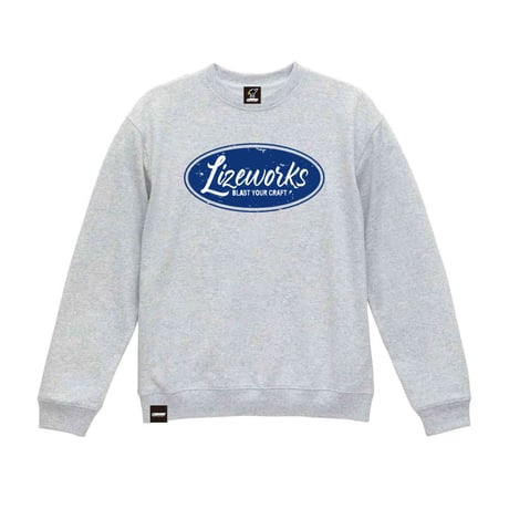B.Y.C CREWNECK SWEAT(GRAY/BLUE)