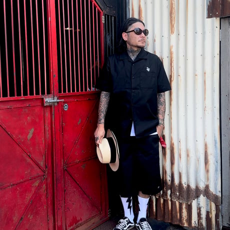 LxC SNAKE WORK SHIRT (BLACK)