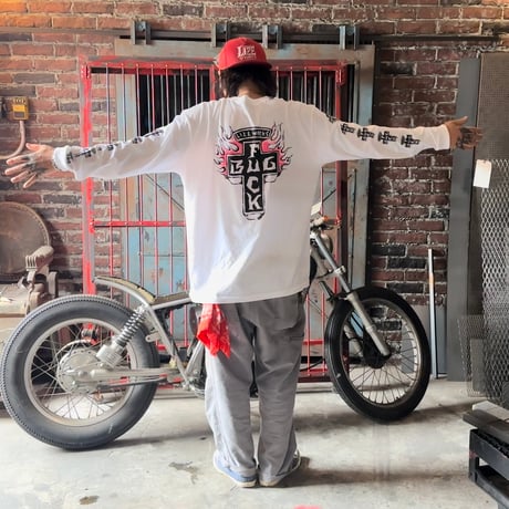 BUGFUCK LONG SLEEVE(WHITE)