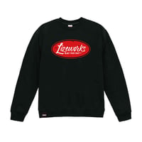 B.Y.C CREWNECK SWEAT(BLACK/RED)