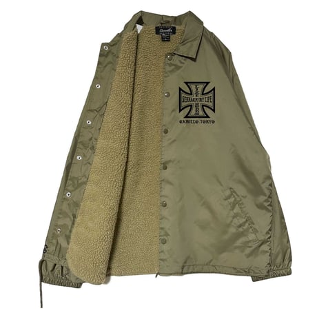 2024/01/01 13時から受注開始 L x C collaboration BOA COACH JACKET (OLIVE )
