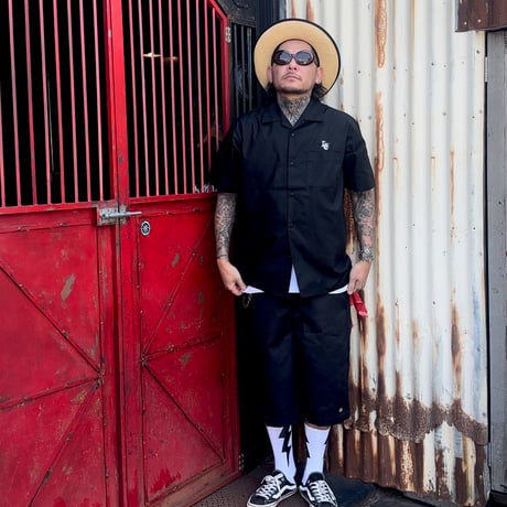LxC SNAKE WORK SHIRT (BLACK)