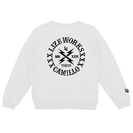 LxC CIRCLE LOGO SWEAT(WHITE)