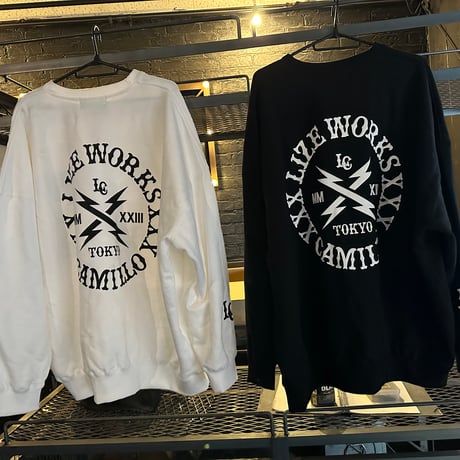 LxC CIRCLE LOGO SWEAT(BLACK)