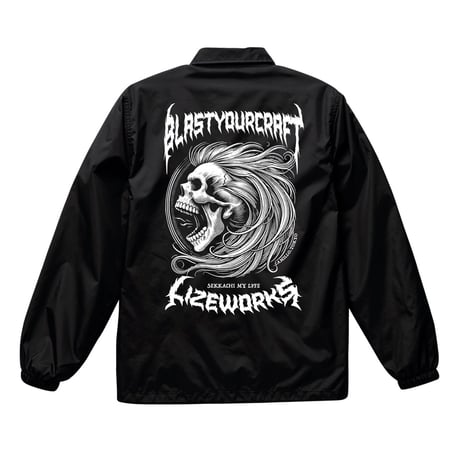 LxC B.Y.C SKULL COACH (BLACK)