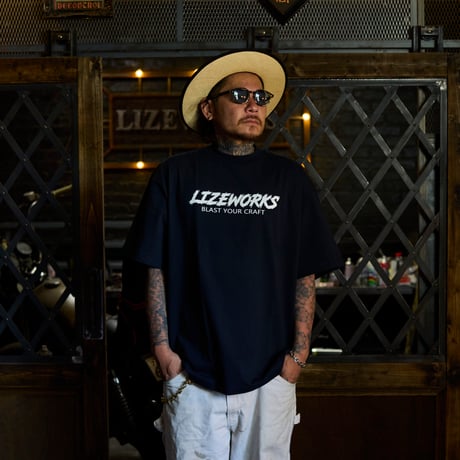 LIZEWORKS R.B.Y.D Ｔshirt (navy）