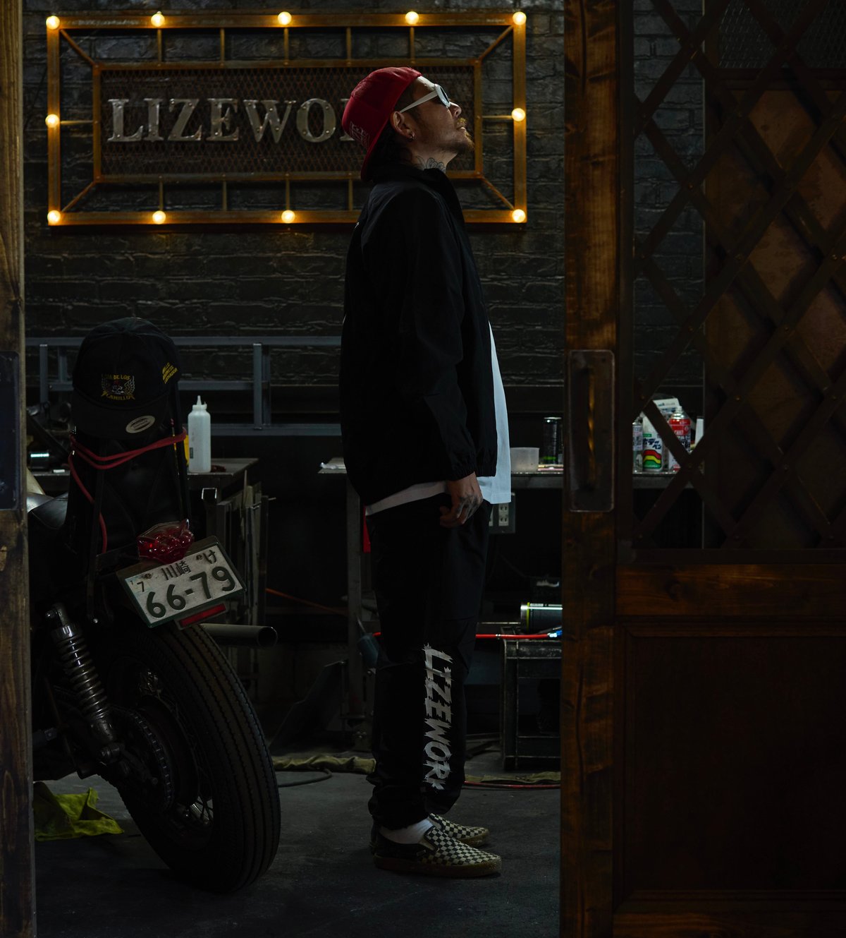 LIZEWORKS Nylon Pants (black) | LIZEWORKS_STORE