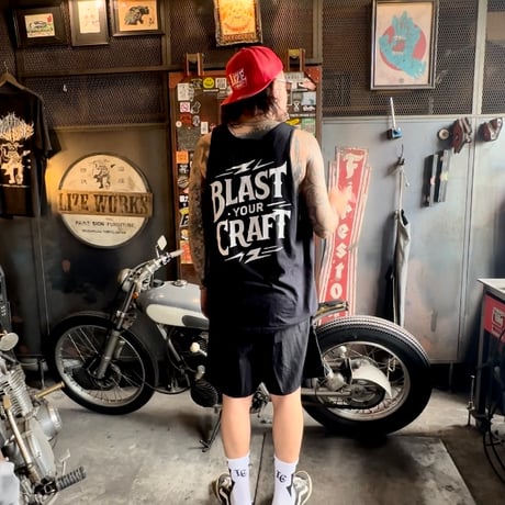 LxC B.Y.C TANKTOP【BLACK/WHITE】