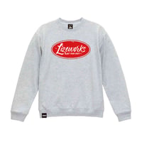 B.Y.C CREWNECK SWEAT(GRAY/RED)