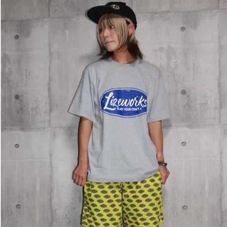 T-shirt B.Y.C (GRAY/BLUE)