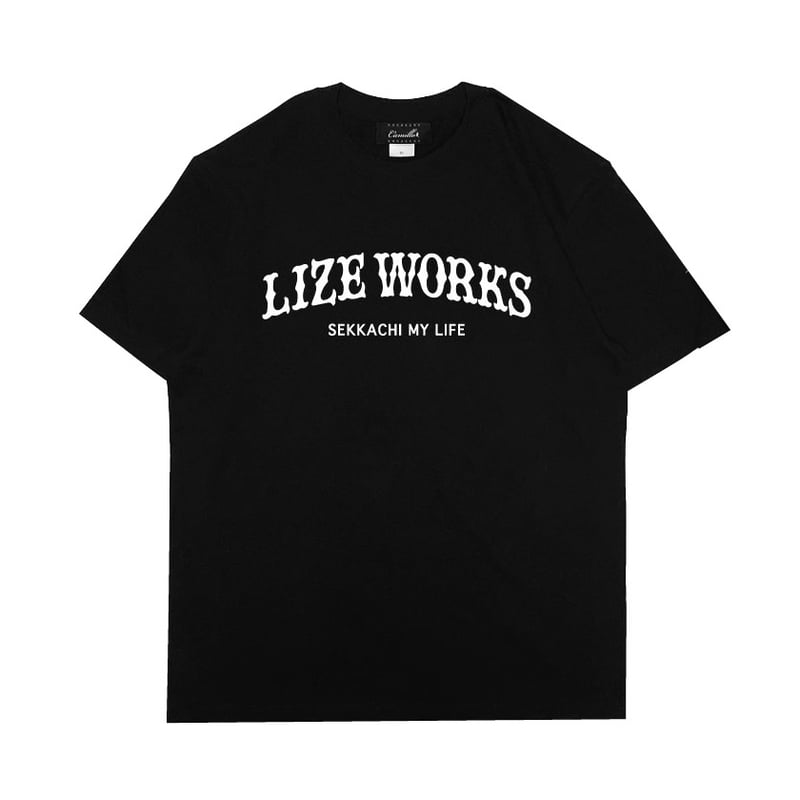 LIZEWORKS x CAMILLO collaboration Tshirt【BLACK】