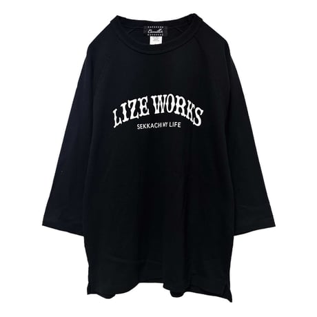 Y*e様 LIZEWORKS × CAMILLO パーカー Tシャツ ブラック LIZEWORKS x CAMILLO collaboration Tshirt【BLACK】