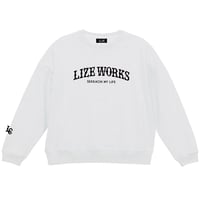 LxC CIRCLE LOGO SWEAT(WHITE)