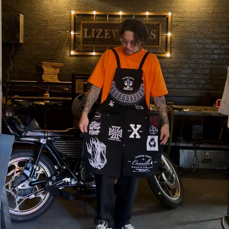 LxC APRON(BLACK)