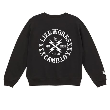 LxC CIRCLE LOGO SWEAT(BLACK)